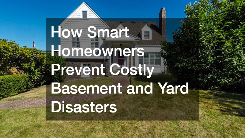 How Smart Homeowners Prevent Costly Basement and Yard Disasters